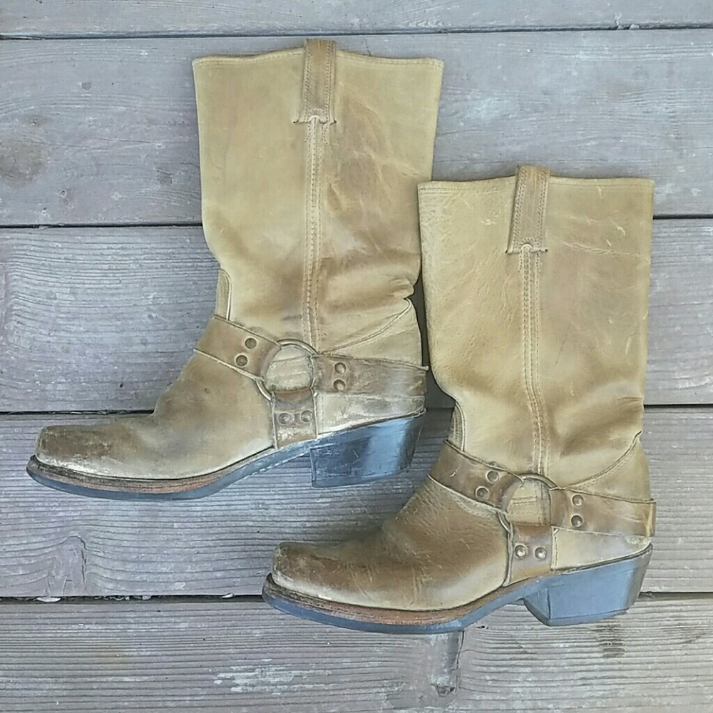 Frye Harness Boots Sz 9M